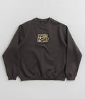 Pass Port Master-Sound Embroidered Crewneck Sweatshirt in Tar
