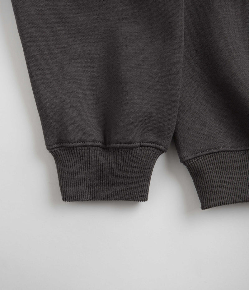 Pass Port Master-Sound Embroidered Crewneck Sweatshirt in Tar