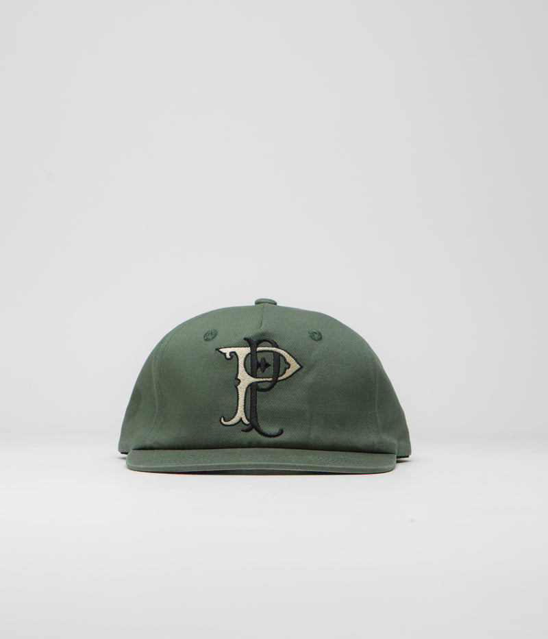 Pass Port Monogram Workers Cap in Sage