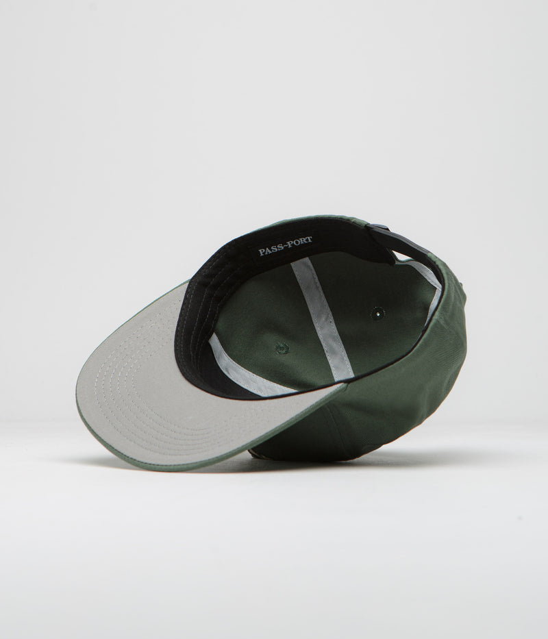 Pass Port Monogram Workers Cap in Sage