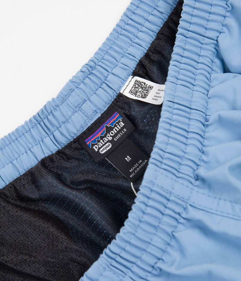 Patagonia Baggies 5" Shorts in Clean Currents Patch: Lago Blue
