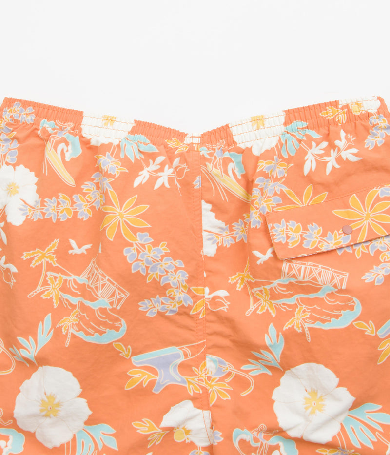 Patagonia Baggies 5" Shorts in Climb Hike Surf: Tigerlily Orange