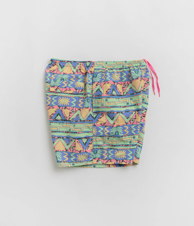 Patagonia Baggies 5" Shorts in High Hopes Geo: Salamander Green