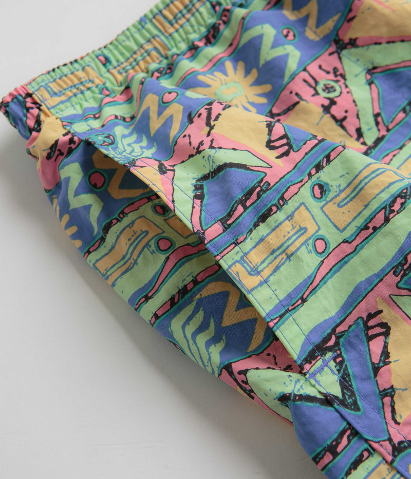 Patagonia Baggies 5" Shorts in High Hopes Geo: Salamander Green