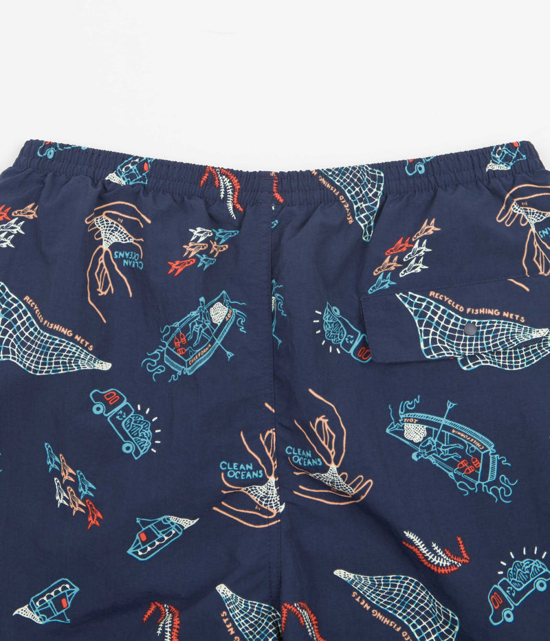 Patagonia Baggies Longs 7" Shorts in Clean Currents: Tidepool Blue