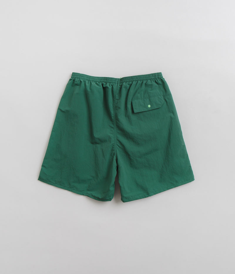Patagonia Baggies Longs 7" Shorts in GPIW Crest: Conifer Green