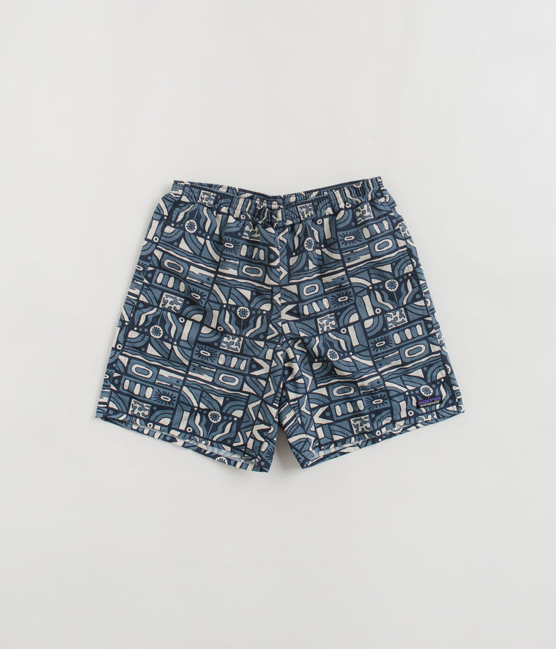 Patagonia Baggies Longs 7" Shorts in New Visions: New Navy