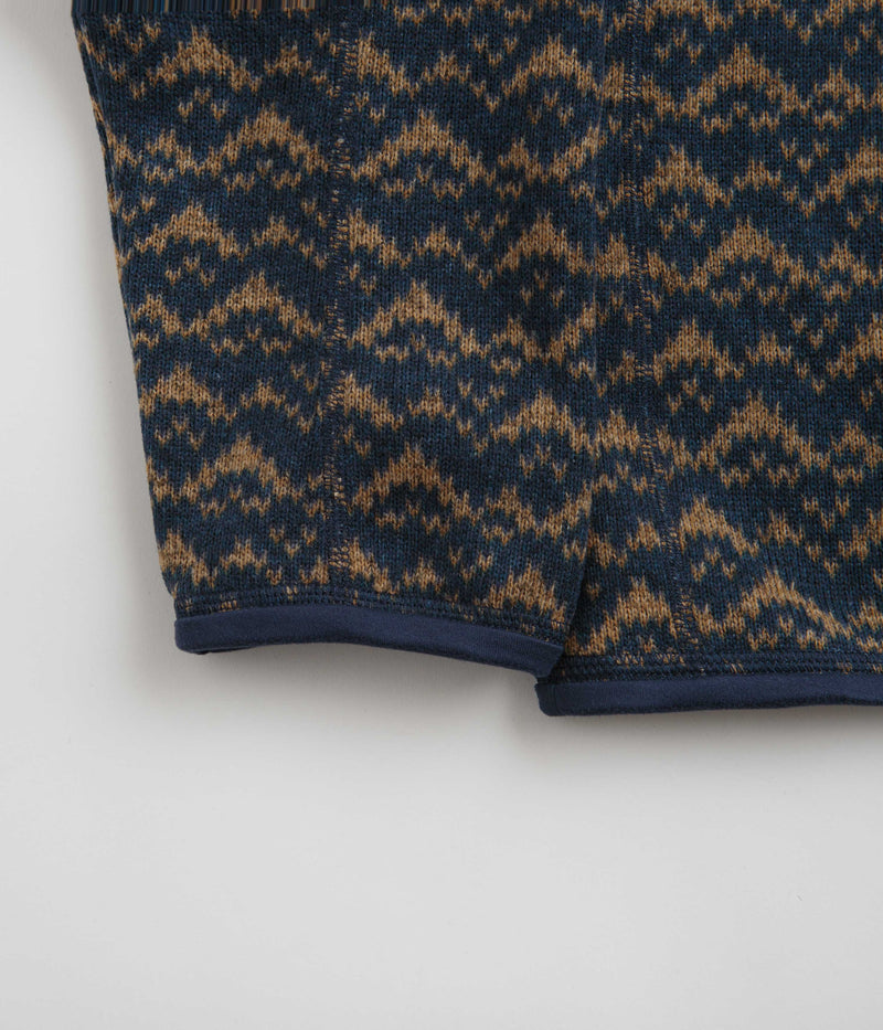 Patagonia Better Sweater 1/4 Zip Sweatshirt in Mountain Peak: New Navy