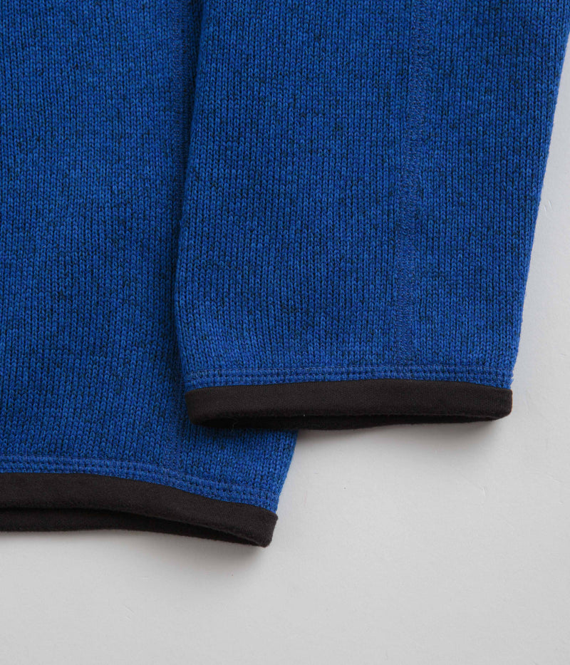 Patagonia Better Sweater 1/4 Zip Sweatshirt in Passage Blue