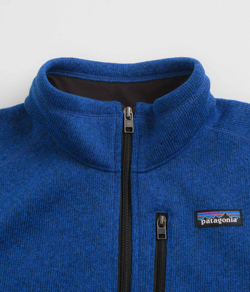 Patagonia Better Sweater 1/4 Zip Sweatshirt in Passage Blue