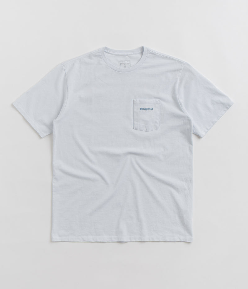 Patagonia Boardshort Logo Pocket Responsibili-Tee T-Shirt in White