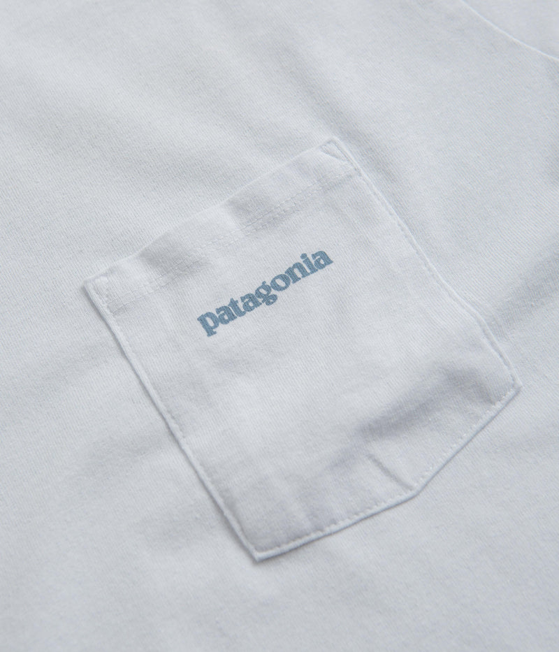 Patagonia Boardshort Logo Pocket Responsibili-Tee T-Shirt in White
