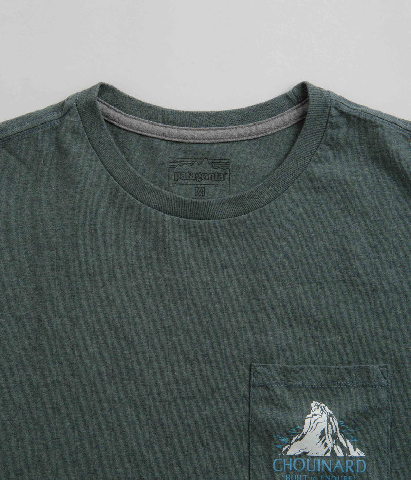 Patagonia Chouinard Crest Pocket Responsibili-Tee T-Shirt in Nouveau Green