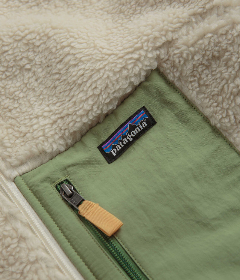 Patagonia Classic Retro-X Jacket in Dark Natural and Buckhorn Green