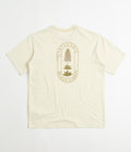Patagonia Clean Climb Trade Responsibili-Tee T-Shirt in Clean Climb Bloom: Birch White
