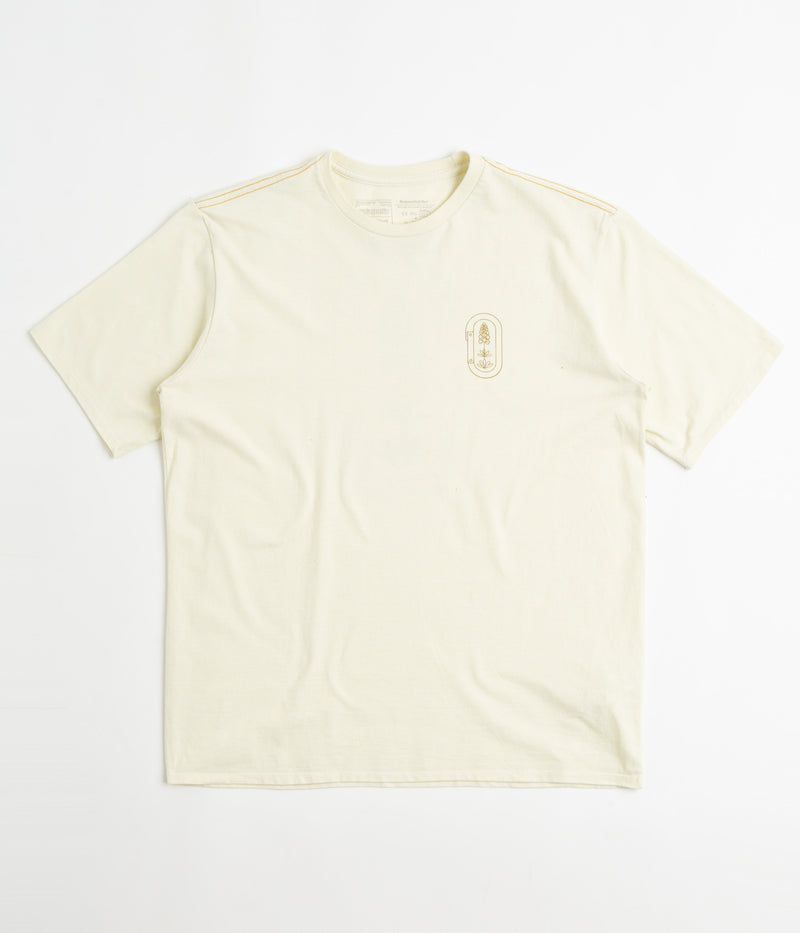 Patagonia Clean Climb Trade Responsibili-Tee T-Shirt in Clean Climb Bloom: Birch White