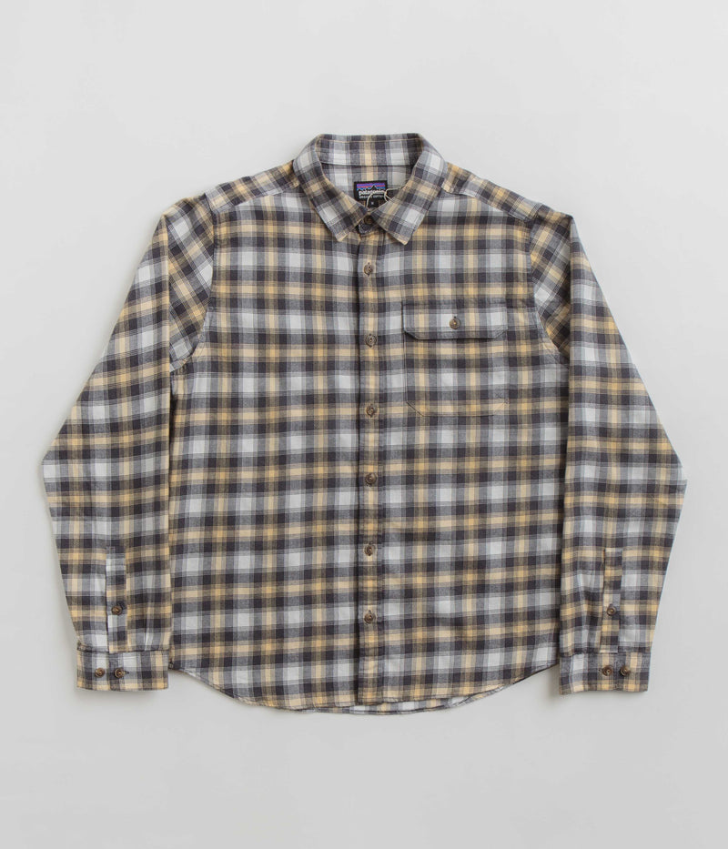 Patagonia Cotton in Conversion Fjord Flannel Shirt in Beach Day: Sandy Melon