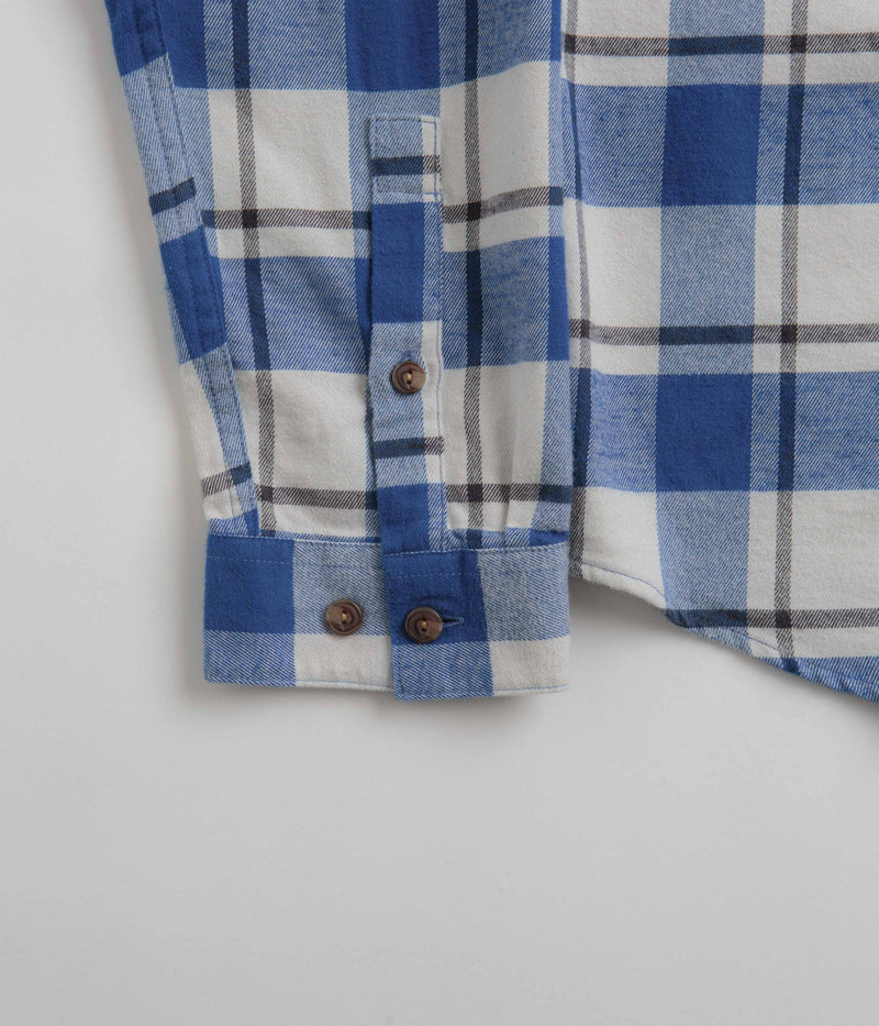 Patagonia Cotton in Conversion Fjord Flannel Shirt in Captain: Endless Blue