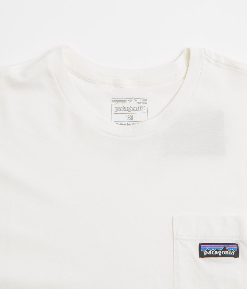 Patagonia Daily Pocket T-Shirt in Birch White