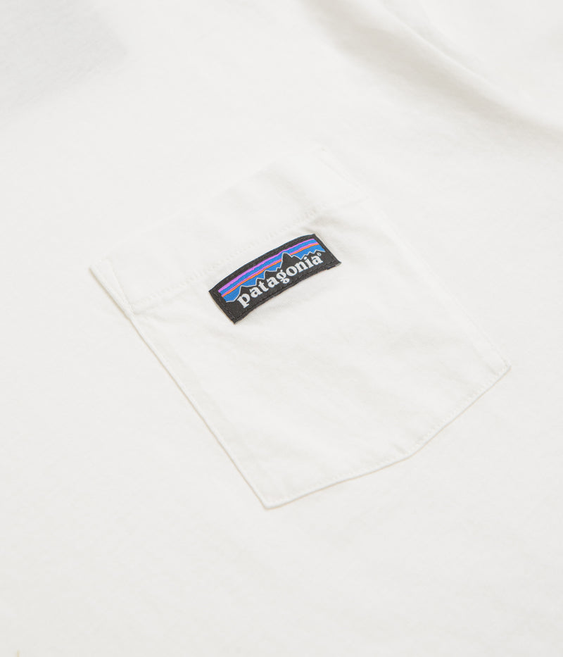 Patagonia Daily Pocket T-Shirt in Birch White