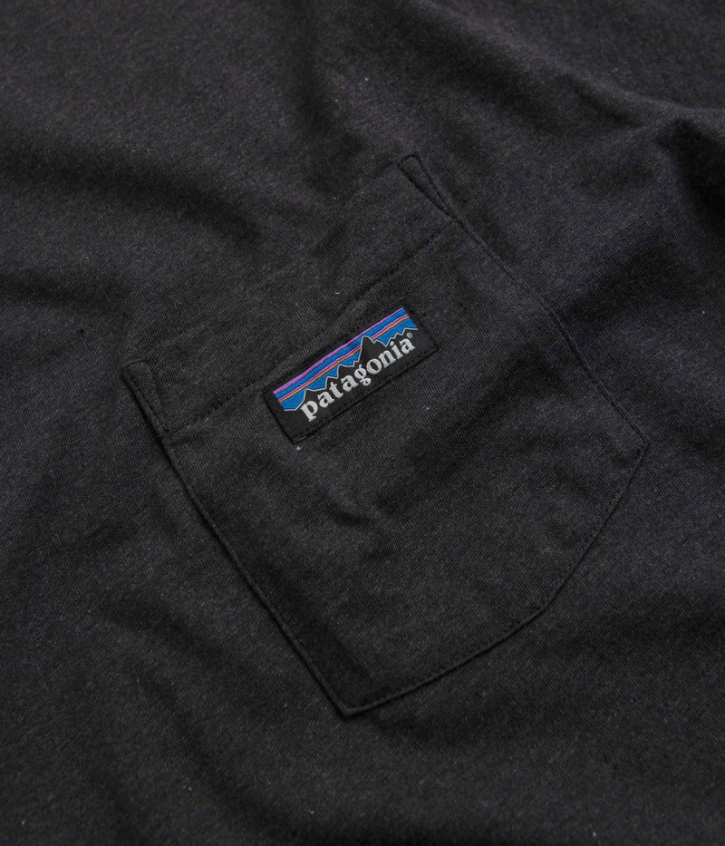 Patagonia Daily Pocket T-Shirt in Ink Black