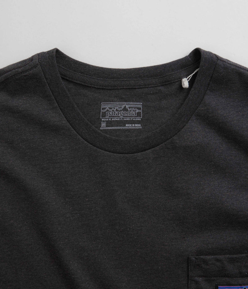 Patagonia Daily Pocket T-Shirt in Ink Black