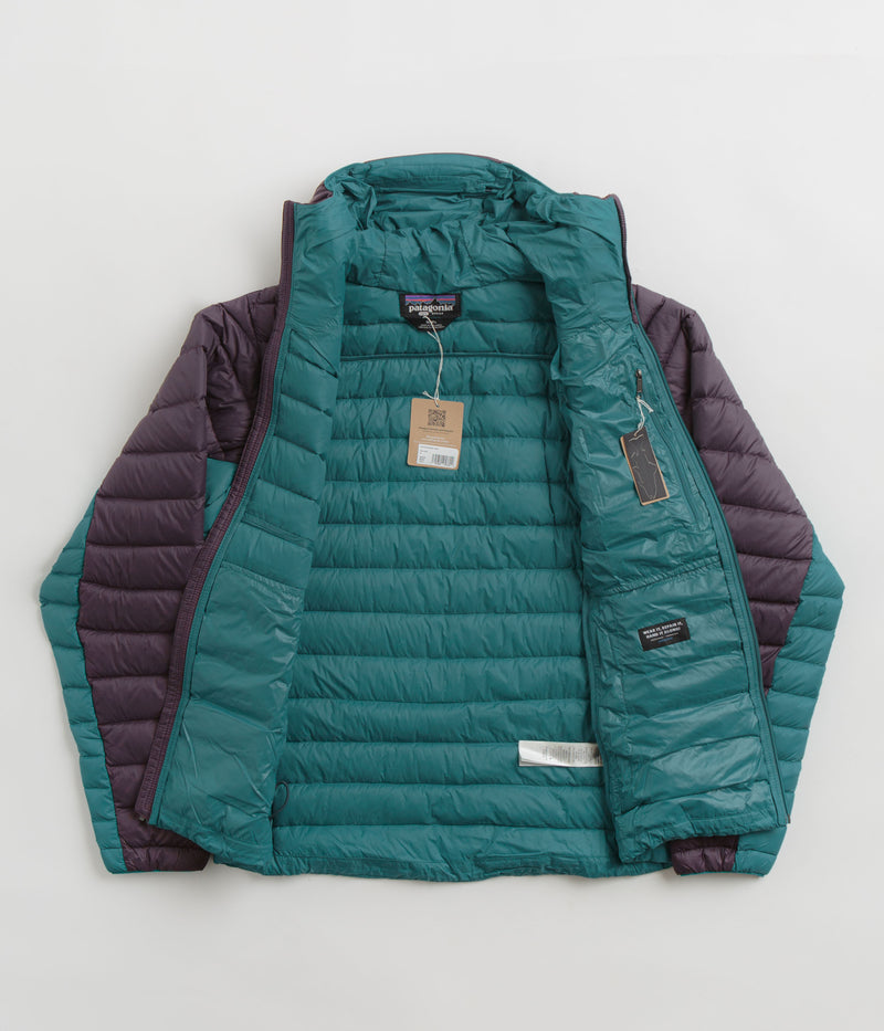 Patagonia Down Sweater Hooded Jacket (NetPlus®) in Belay Blue