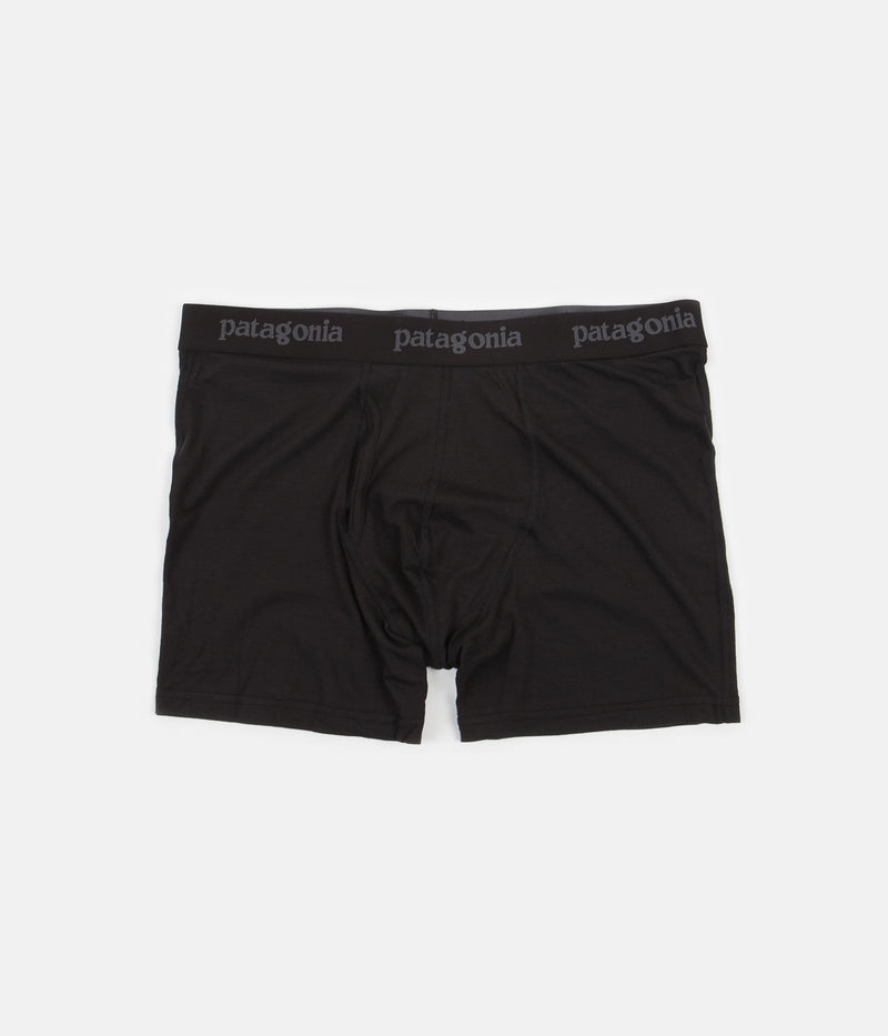Patagonia Essential Boxer Briefs in Black