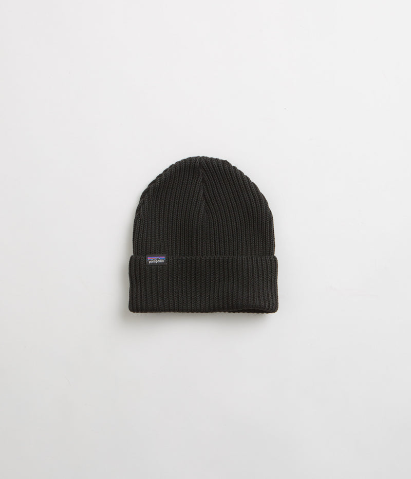 Patagonia Fisherman's Rolled Beanie in Black
