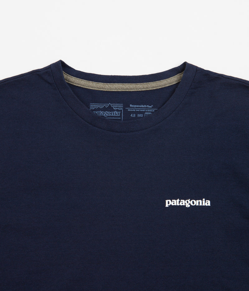Patagonia Fitz Roy Icon Responsibili-Tee T-Shirt in New Navy