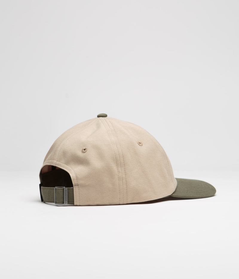 Patagonia Fitz Roy Icon Trad Cap in Text Logo: Oar Tan