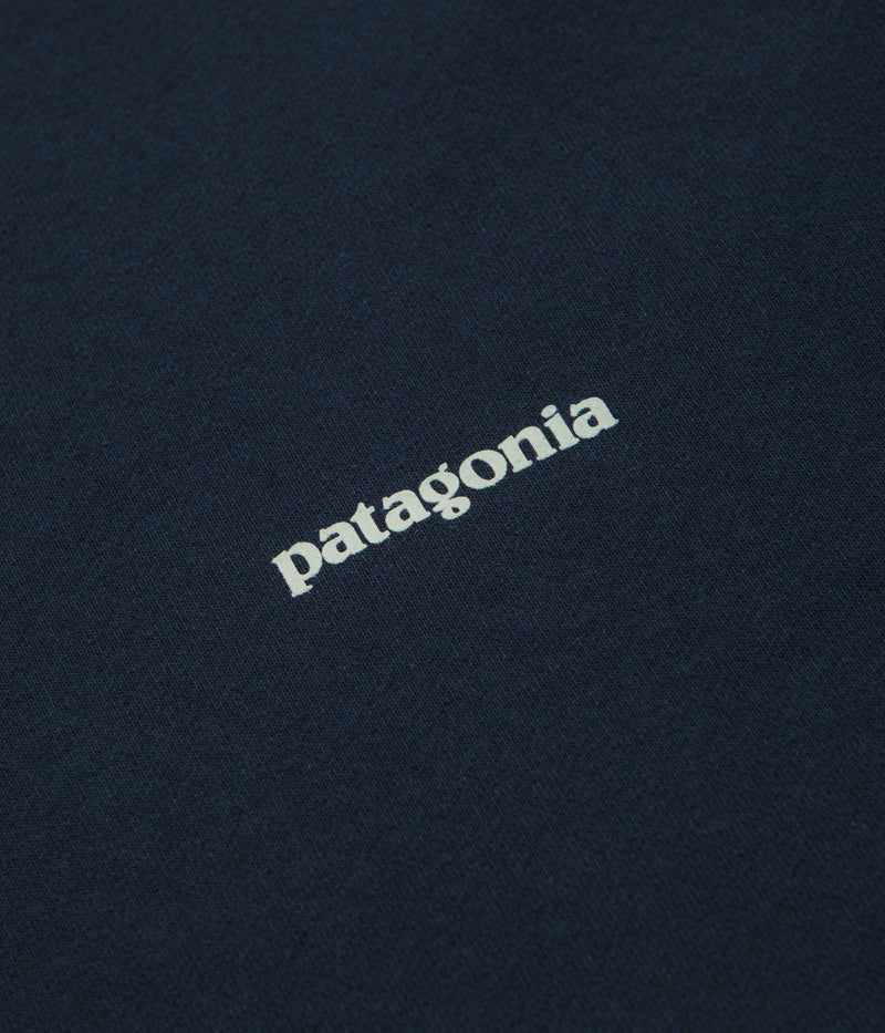 Patagonia Fitz Roy Icon Uprisal Crewneck Sweatshirt in New Navy