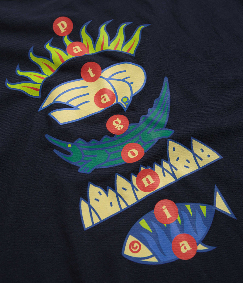 Patagonia Fitz Roy Wild Responsibili-Tee T-Shirt in New Navy