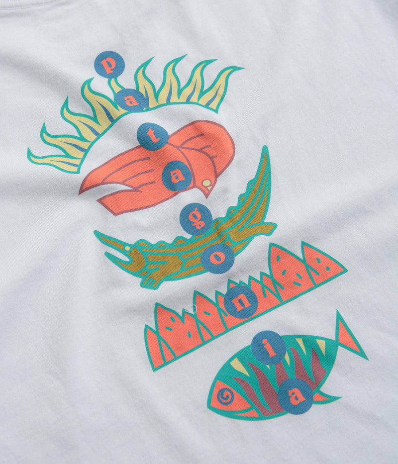 Patagonia Fitz Roy Wild Responsibili-Tee T-Shirt in White