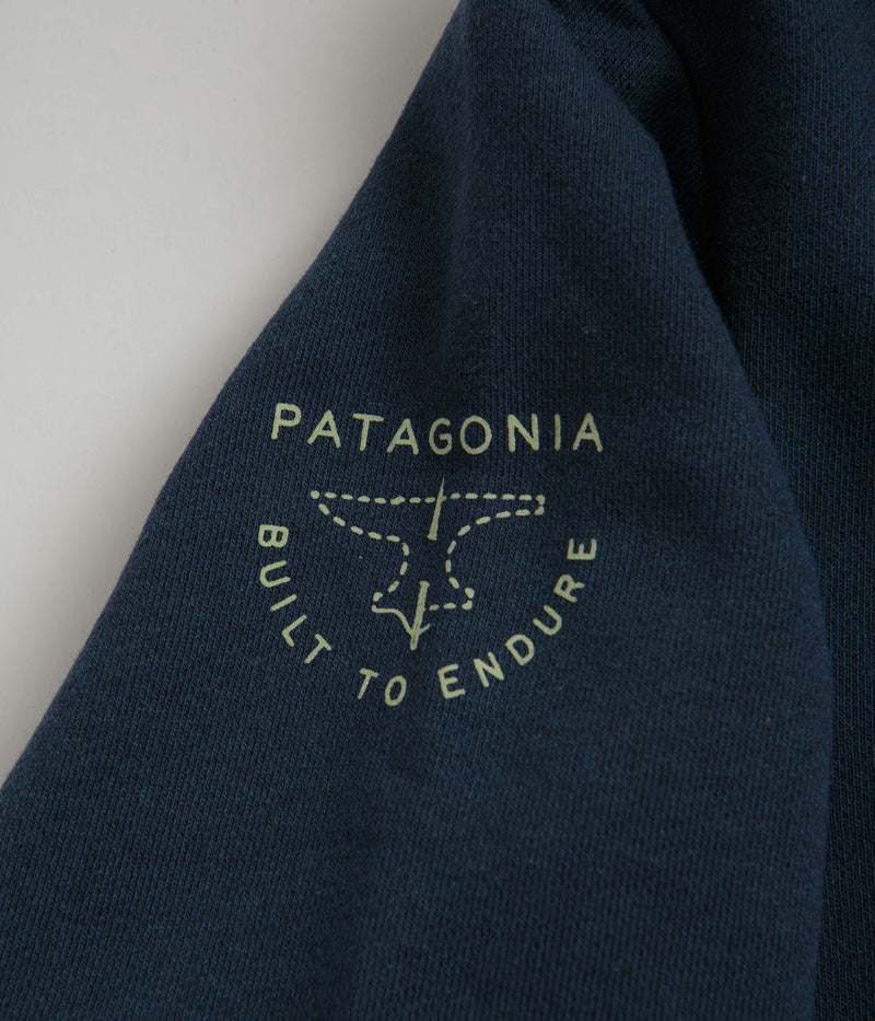 Patagonia Forge Mark Uprisal Hoodie in Lagom Blue