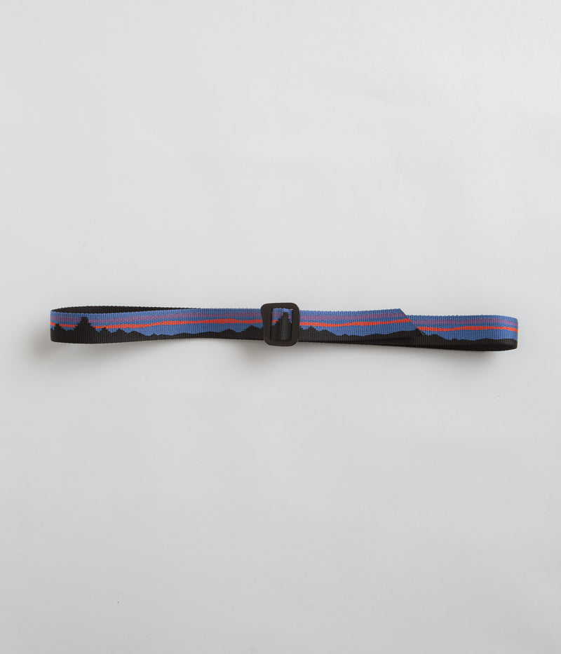 Patagonia Friction Belt in Fitz Roy Belt: Black