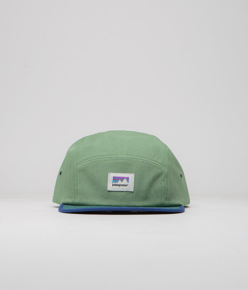 Patagonia Graphic Maclure Cap in Shop Sticker: Matcha Green