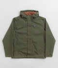 Patagonia Jackson Glacier Rain Jacket in Basin Green