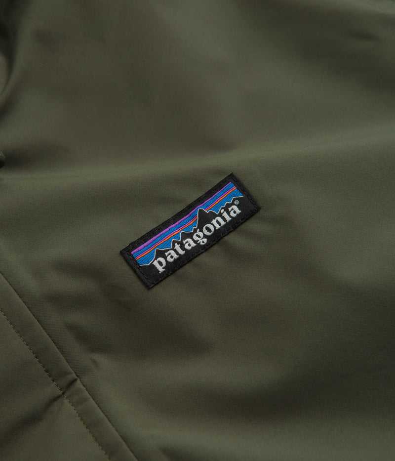 Patagonia Jackson Glacier Rain Jacket in Basin Green