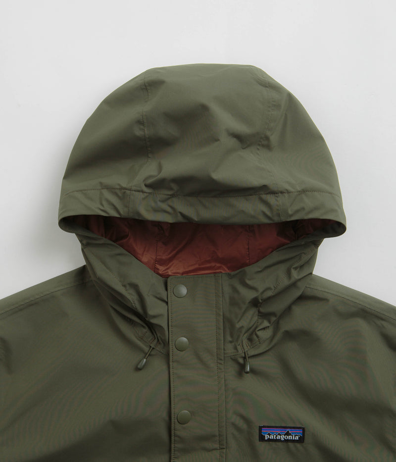 Patagonia Jackson Glacier Rain Jacket in Basin Green