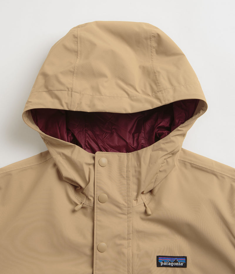 Patagonia Jackson Glacier Rain Jacket in Grayling Brown