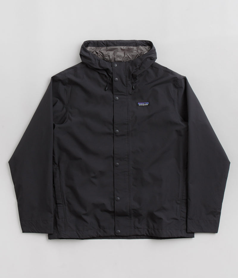 Patagonia Jackson Glacier Rain Jacket in Ink Black