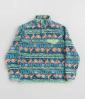 Patagonia Lightweight Synchilla Snap-T Fleece in High Hopes Geo: Salamander Green