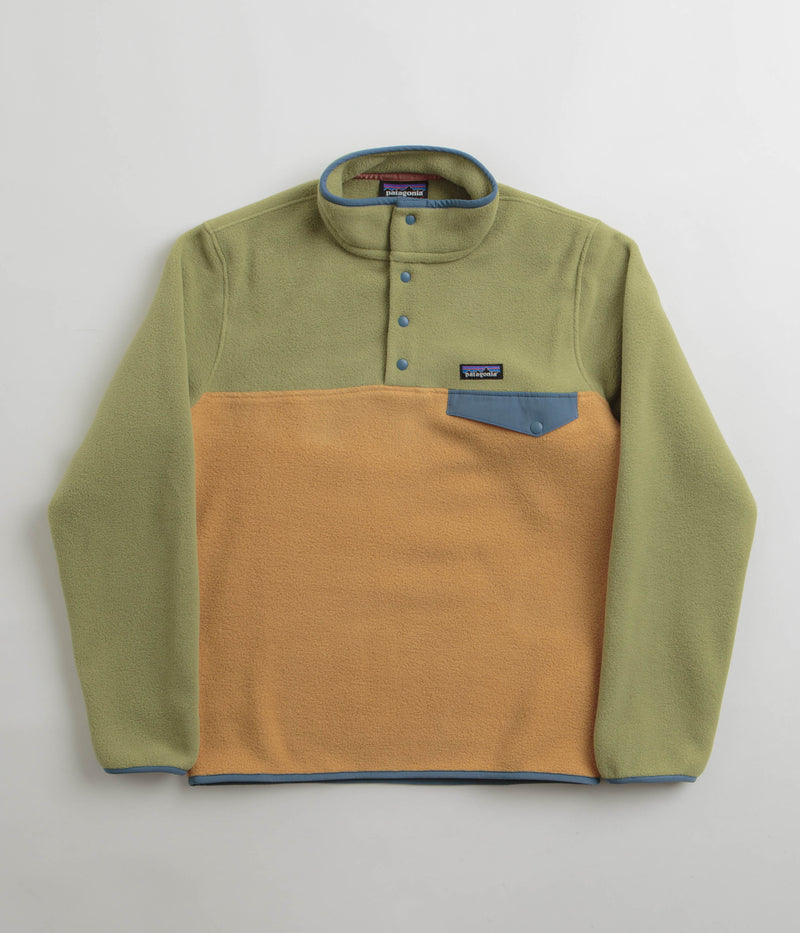 Patagonia Lightweight Synchilla Snap-T Fleece in Pufferfish Gold