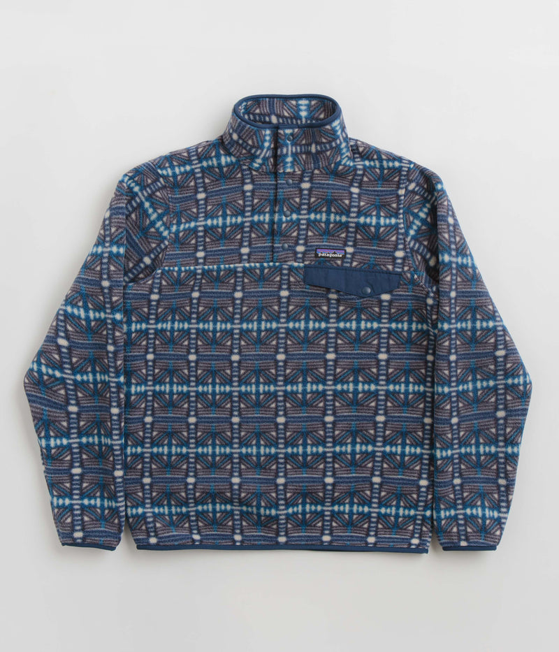 Patagonia Lightweight Synchilla Snap-T Fleece in Snow Beam: Dark Natural