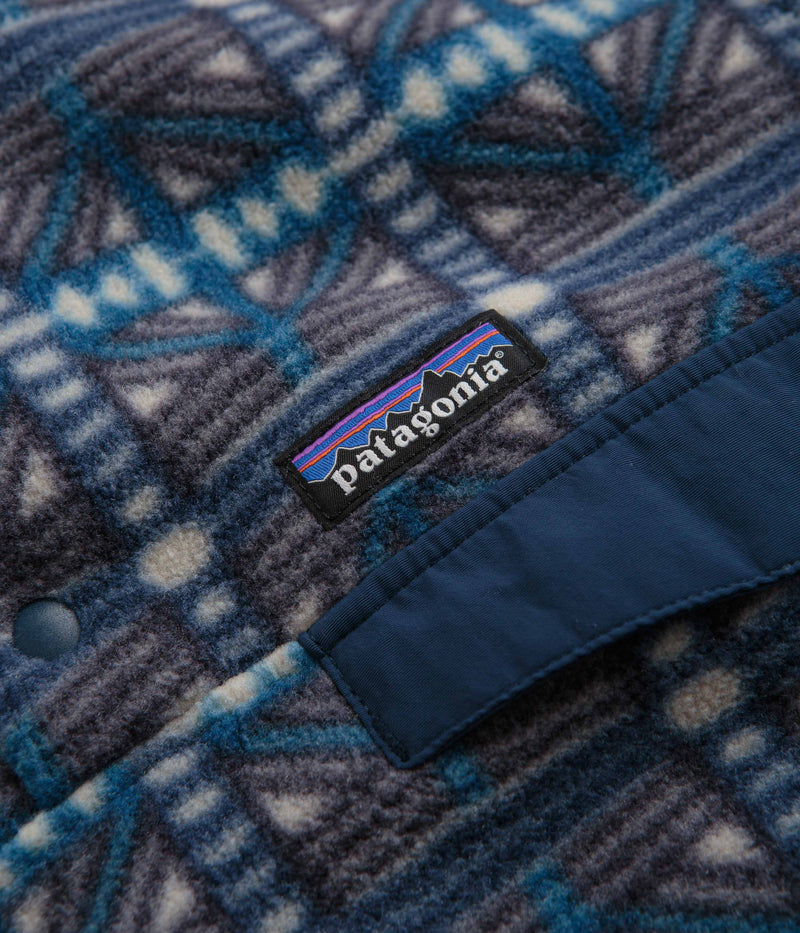 Patagonia Lightweight Synchilla Snap-T Fleece in Snow Beam: Dark Natural