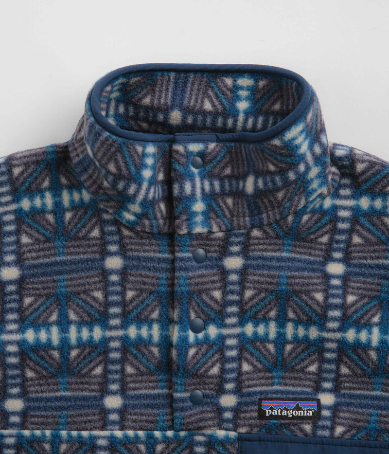 Patagonia Lightweight Synchilla Snap-T Fleece in Snow Beam: Dark Natural