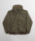 Patagonia Lined Isthmus Hoodie in Basin Green