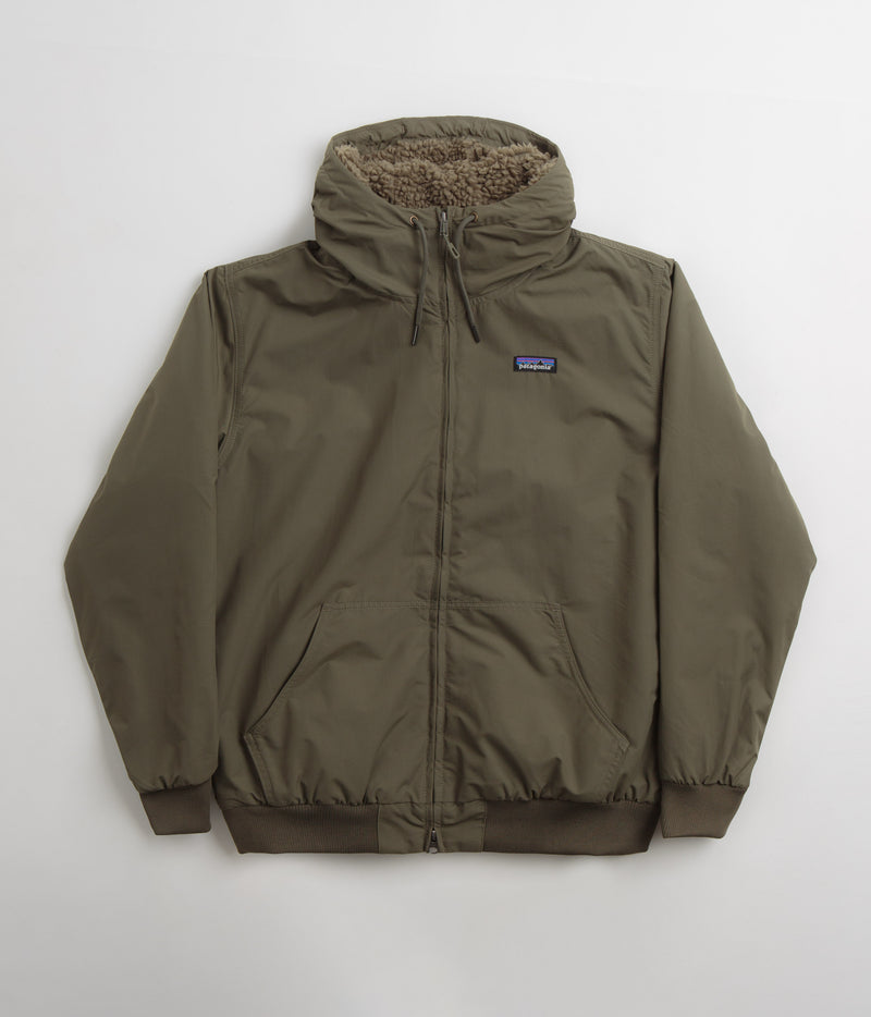 Patagonia Lined Isthmus Hoodie in Basin Green