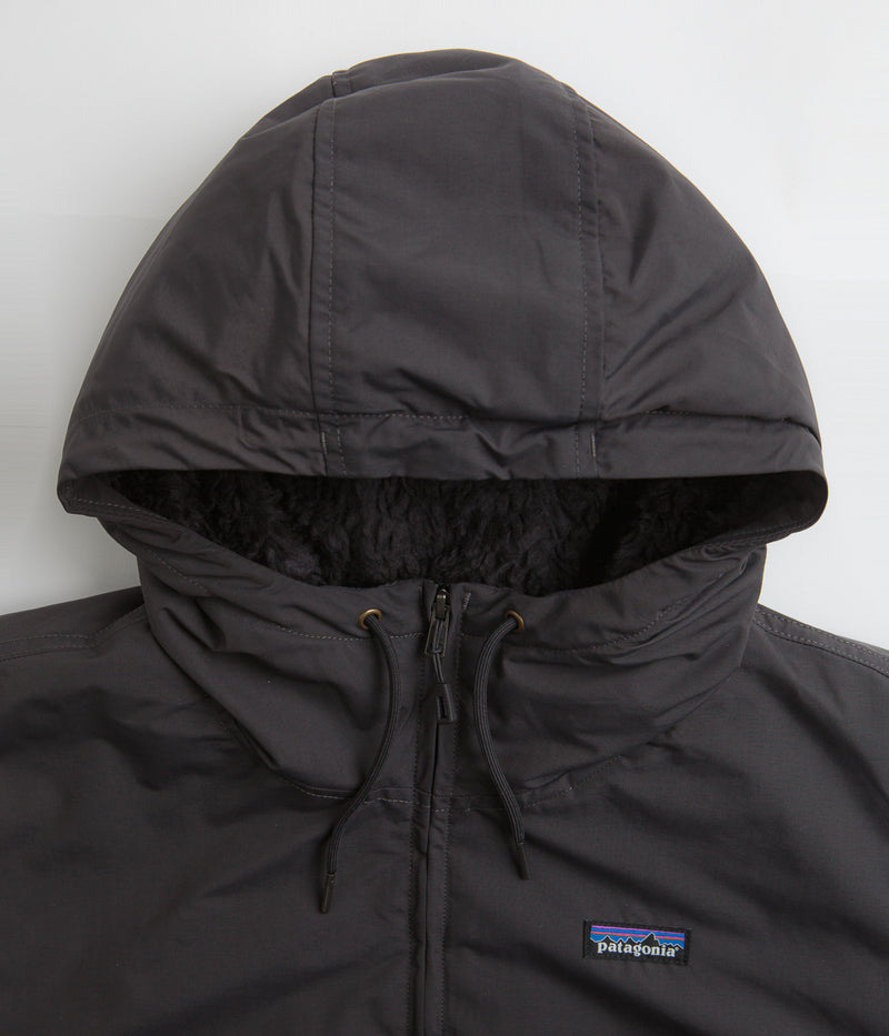 Patagonia Lined Isthmus Hoodie in Ink Black